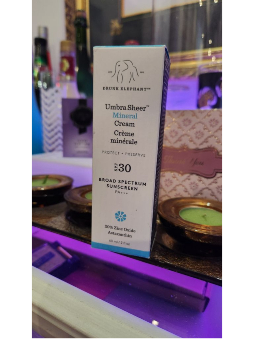 Drunk Elephant Umbra Sheer Mineral Cream SPF 30